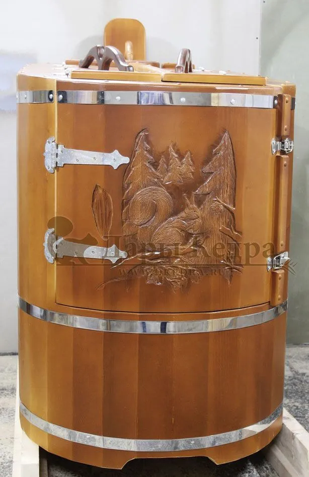 Кедровая бочка (фитобочка) «Сибирская белка»